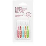 MEDIBLANC Medzizubná kefka tvaru I Mix 5 ks