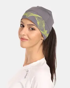 Unisex běžecká čepice kilpi tail-u šedá s