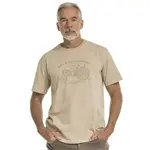 Pánské tričko bushman gunn béžová 4xl