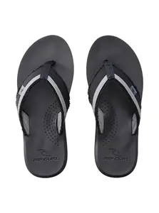 Rip curl pánské žabky Reactor Black | Černá | Velikost 46 EU