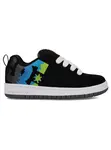 Dc shoes dětské boty Court Graffik Black / Multi / White | Černá | Velikost 5 US