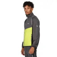 Pánská hybridní bunda 2v1 regatta steren šedá/limetková m