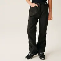 Dětské softshellové kalhoty regatta junior černá 176