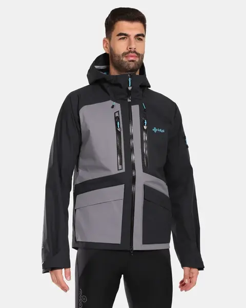 Pánská nepromokavá lyžařská bunda kilpi ltd archer-m černá l