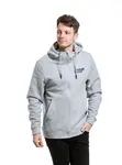 Pánská mikina meatfly cooper světle šedá xl