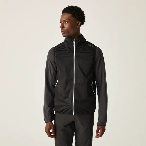 Pánská softshellová vesta regatta lankin vi černá xl