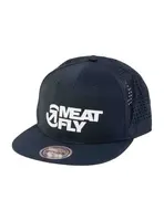 Kšiltovka meatfly keery perfor snapback petrolejová one size