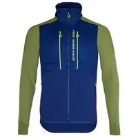 Pánská větruodolná bunda silvini core tmavě modrá/zelená l