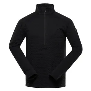 Pánská rychleschnoucí mikina alpine pro gett černá xl plus