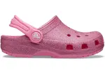 Dětské boty crocs classic glitter růžová 33-34