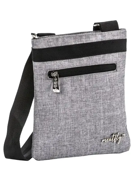 Meatfly dámská kabelka Dixie Grey Heather | Šedá | Objem 0,4 L