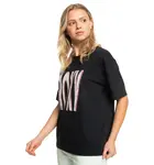 Roxy dámské tričko Sand Under Sky Anthracite | Černá | Velikost M