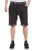 Meatfly pánské kraťasy Barry Black Storm Camo | Maskáč | Velikost 36