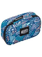 Meatfly pouzdro XL Pencil Case Dancing Mint | Mnohobarevná | Velikost XL