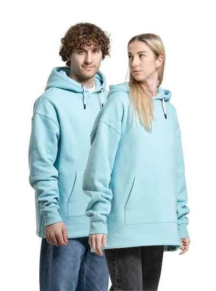 Meatfly unisex mikina Omani Plume | Modrá | Velikost S