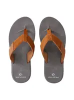 Rip curl pánské žabky Oxford Bombay Brown | Hnědá | Velikost 43