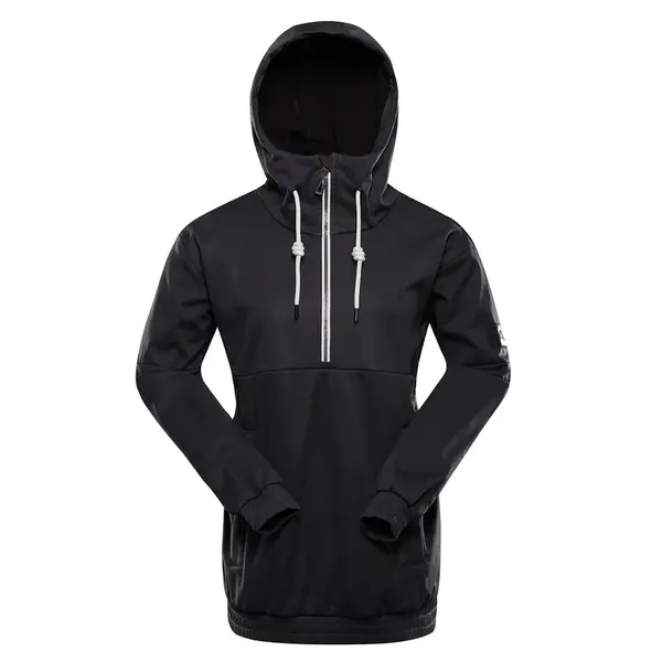 Dámská lyžařská softshellová bunda s membránou alpine pro jarga tmavě šedá xl