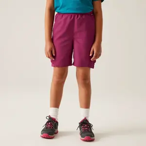 Dětské kraťasy regatta sorcer iii tmavě růžová 176