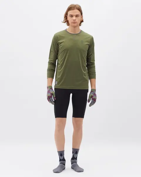 Pánské gravel tričko silvini casalo zelená m