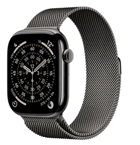 APPLE Watch 11 GPS + Cellular 42mm břidlicově šedý titan - břidlicově šedý milánský tah