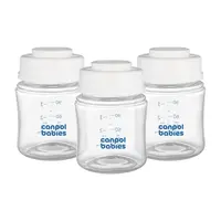 Canpol babies Sada lahví na skladování mléka 3x120ml