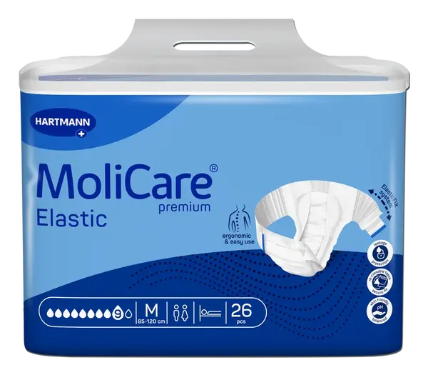 MoliCare Elastic 9 kapek vel. M