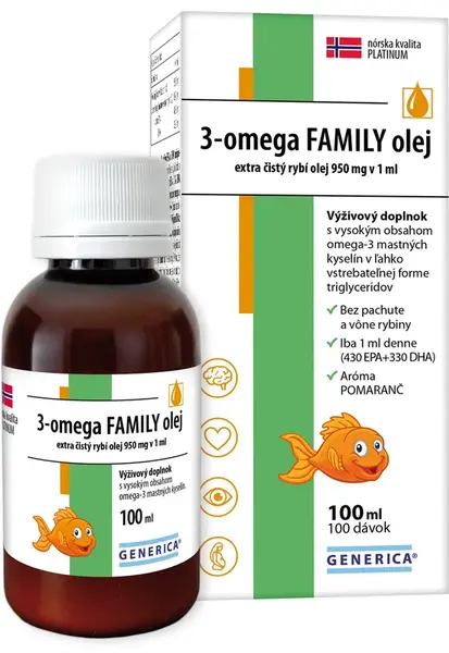 3-omega FAMILY olej 100 ml