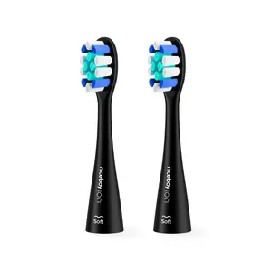 Niceboy ION Sonic Lite náhradní hlavice 2 ks Soft black
