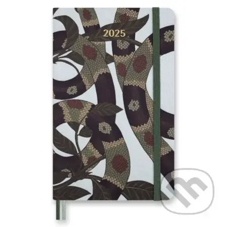 Moleskine – 12-mesačný plánovací zápisník (diár) Snake Leaves 2025