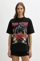 Bavlněné tričko Puma x A$AP ROCKY dámské, černá barva, 636188