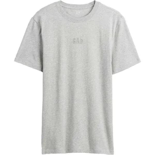 GAP V-FRCH MINI LOGO TEE Pánske tričko, sivá, veľkosť