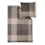 Bugatti POVLEČENÍ, flanel, makosatén, hnědá, béžová, 140/200 cm