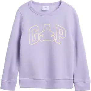 GAP V-DB GR CREW Detská mikina, fialová, veľkosť 4Y