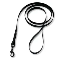 PafDog® Voděodolné gumové vodítko s poutkem na ruku, černé PAF-259