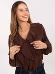 Blouse-MI-BZ-3261.23-dark brown