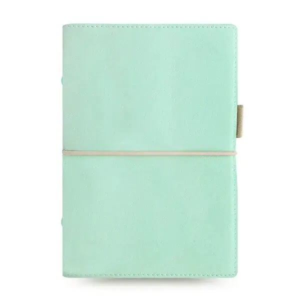 Osobní diář Filofax Domino Soft A6 - pastelově zelená