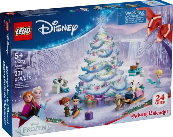 Adventní kalendář Disney 2025 - LEGO-Disney and Pixar’s Light (43273)