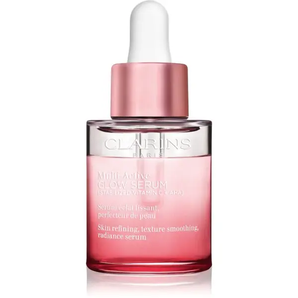 Clarins Multi-Active Glow Serum rozjasňujúce sérum s vyhladzujúcim efektom 30 ml