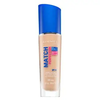 Rimmel London Match Perfection 24HR SPF20 Foundation tekutý make-up pro sjednocenou a rozjasněnou pleť 100 Ivory 30 ml