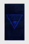Bavlnený uterák Guess tmavomodrá farba, E4GZ03 SG00L