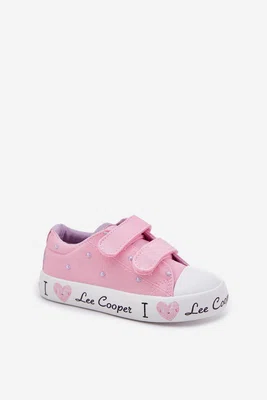 Dívčí Tenisky Na Suchý Zip Lee Cooper