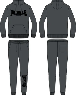 Lonsdale Men's hooded tracksuit slim fit