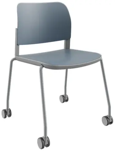 LD SEATING Konferenční židle DUO,DU-01-N2,RU60, šedá kostra