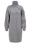 Influencer Šaty  sivá