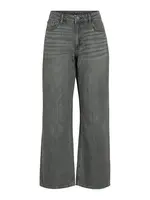 VILA Džínsy 'VIPalma'  sivý denim