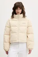 Manšestrová bunda Guess Jeans béžová barva, zimní, W5BL17 W2061