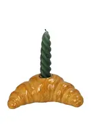 Dekorativní svícen home & lifestyle 5,6 x 9 x 16,4 cm oranžová barva