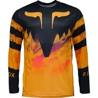Fox RANGER LS JERSEY KAIROS Pánský dres na kolo, oranžová, velikost