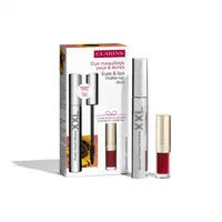 Clarins VALUE PACK LOYALTY MAKEUP TOUCH UP set řasenky Wonder Volume XXL a oleje na rty Lip Comfort Oil