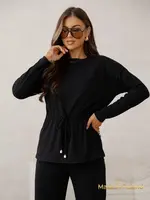 Resti Cotton Women's set a'la sweater ribbed